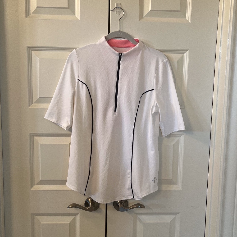 JOFIT MOCK NECK GOLF TOP  SZ MED